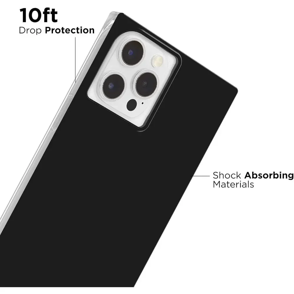 Case-Mate -BLOX, Square Case for iPhone 12 Mini, Slim, Lightweight, Navy